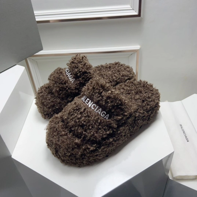 Durable Bxlxnciaga Slippers 109801
