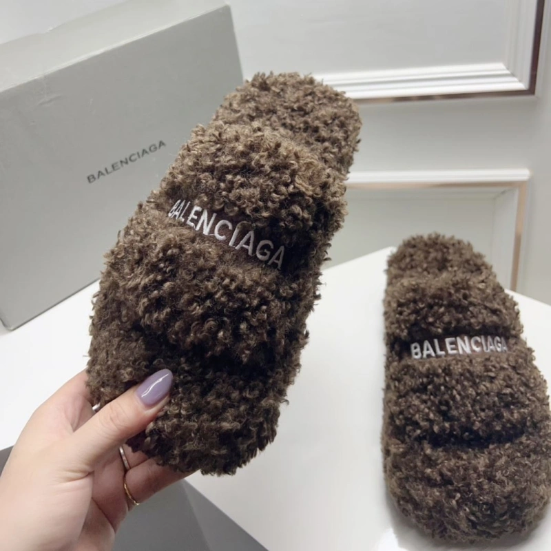 Durable Bxlxnciaga Slippers 109801