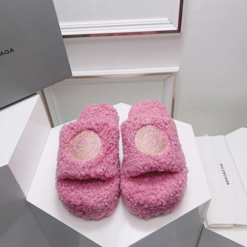 Minimalist Bxlxnciaga Slippers 109785