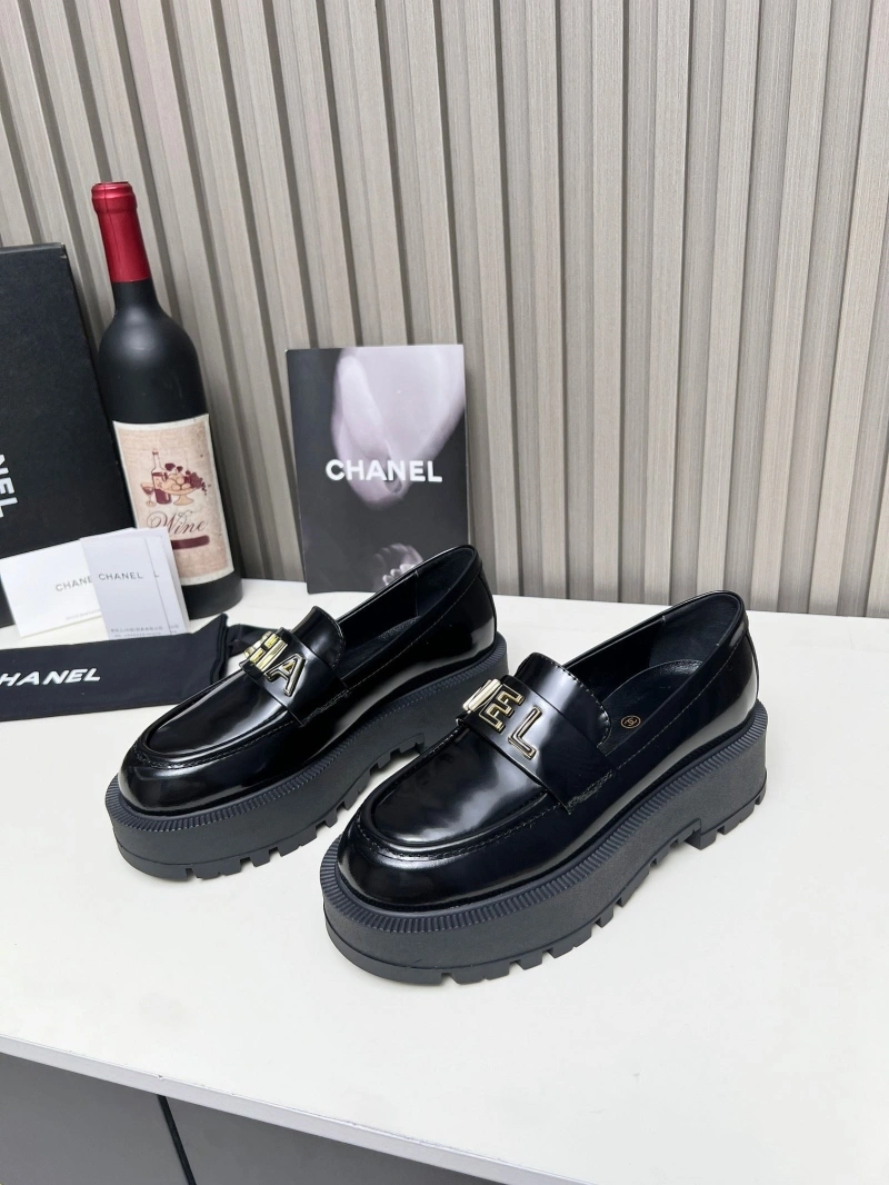 Chxnxl Leather Shoes Versatile 127134