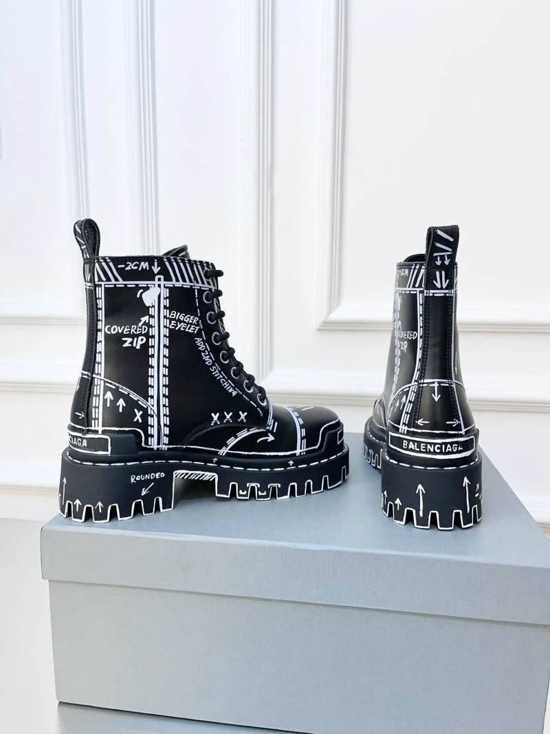 Comfortable Bxlxnciaga Boots 109815