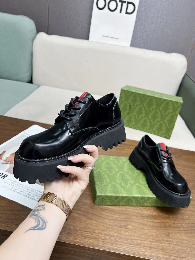 Reliable Gxccx Leather Shoes 161693