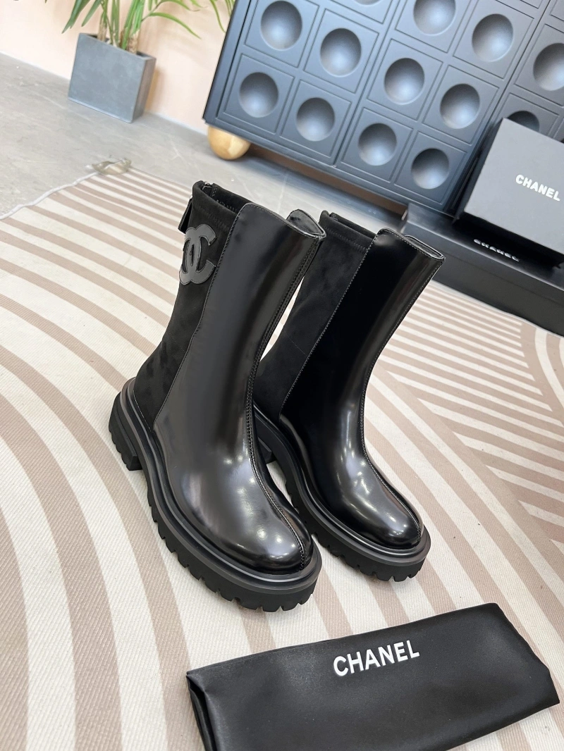Sleek Chxnxl Boots 127257