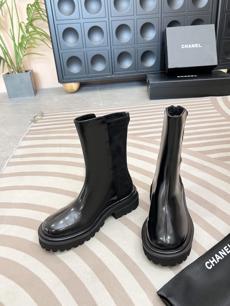 Sleek Chxnxl Boots 127257
