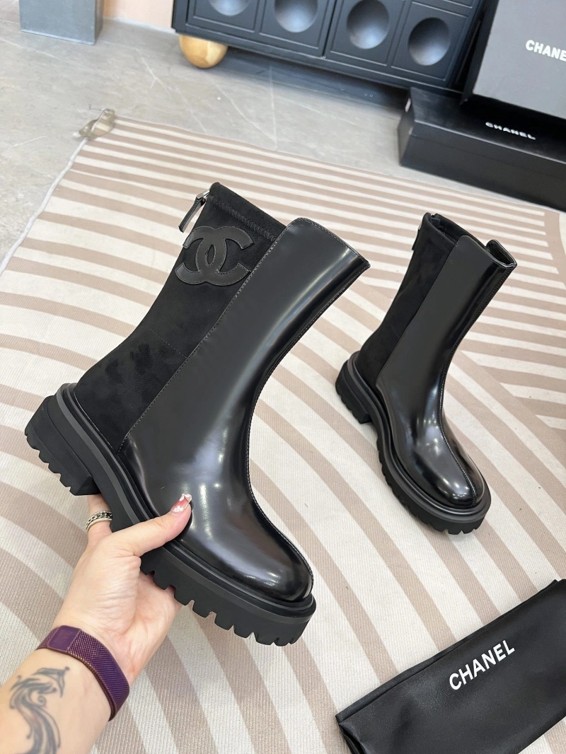 Sleek Chxnxl Boots 127257