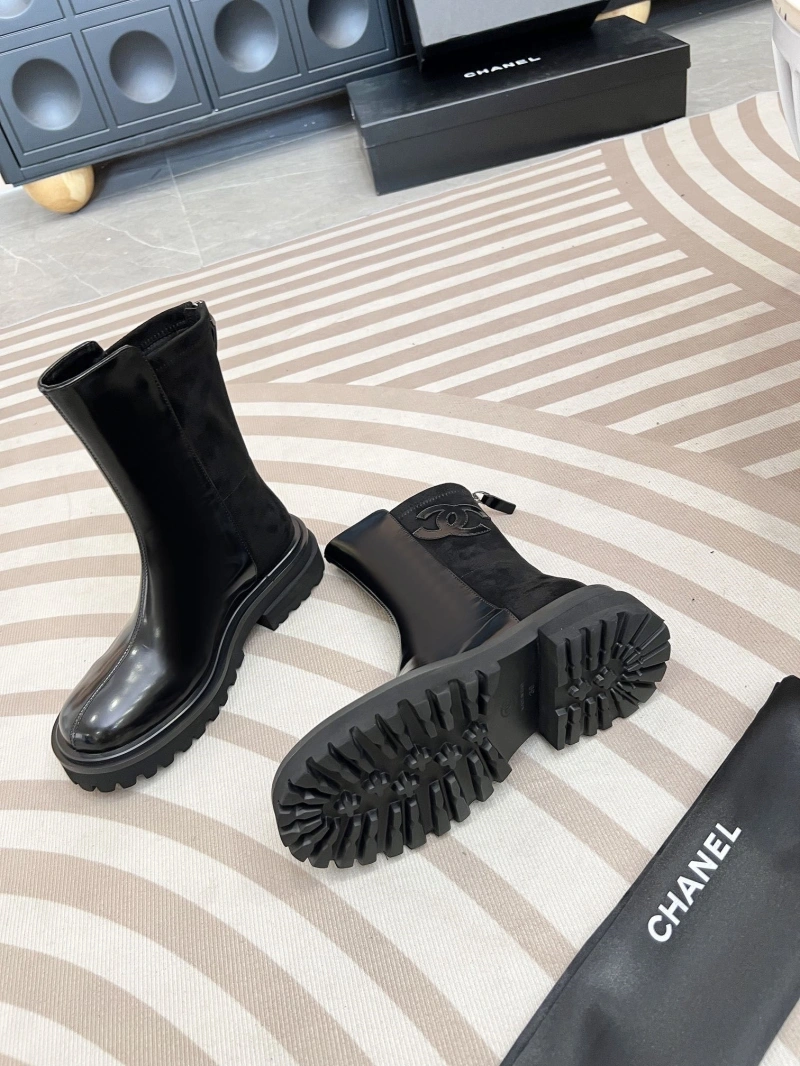Sleek Chxnxl Boots 127257