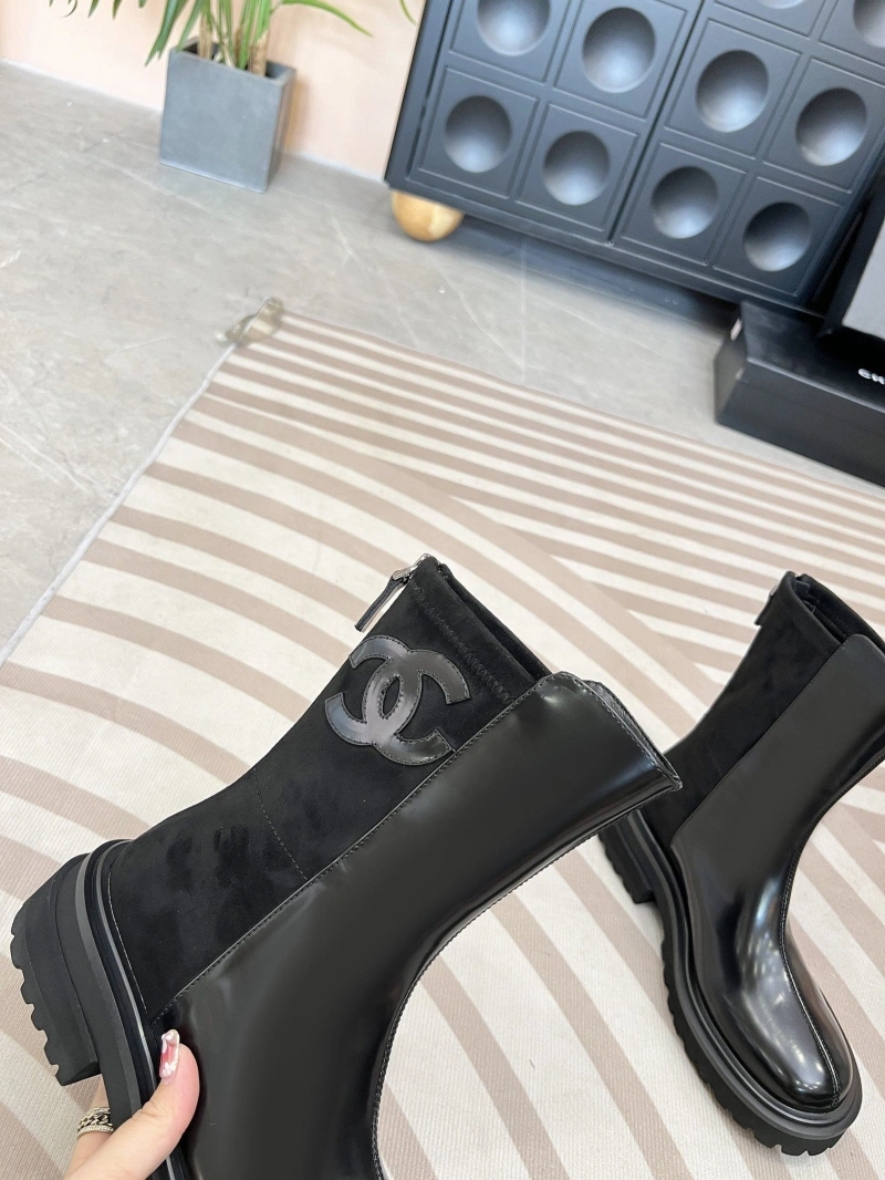Sleek Chxnxl Boots 127257