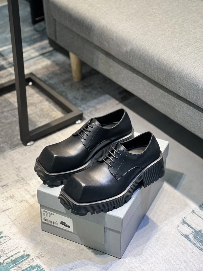 Resilient Bxlxnciaga Leather Shoes 110474