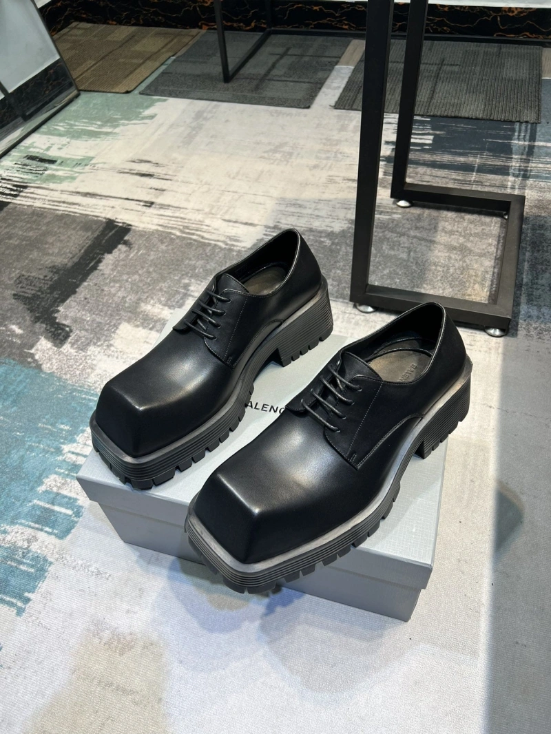 Resilient Bxlxnciaga Leather Shoes 110474