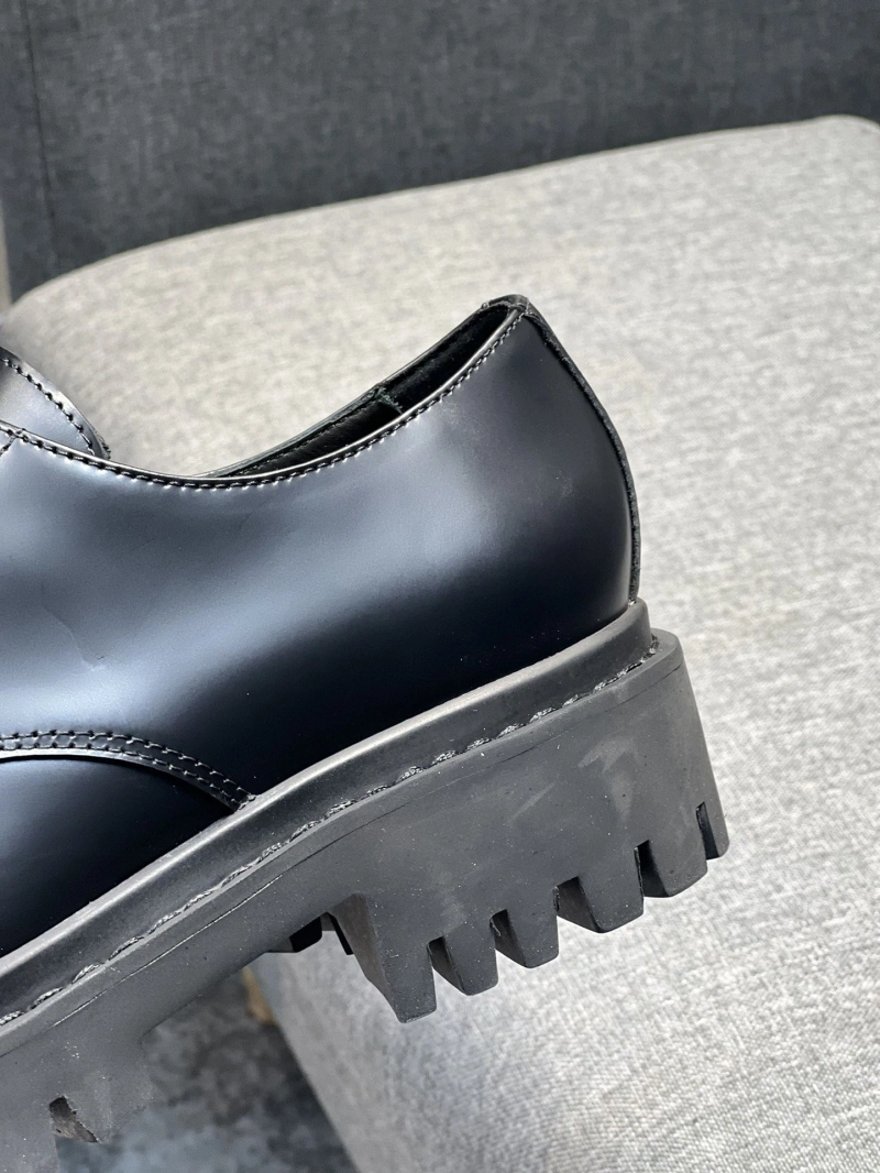 Breathable Bxlxnciaga Leather Shoes 110480