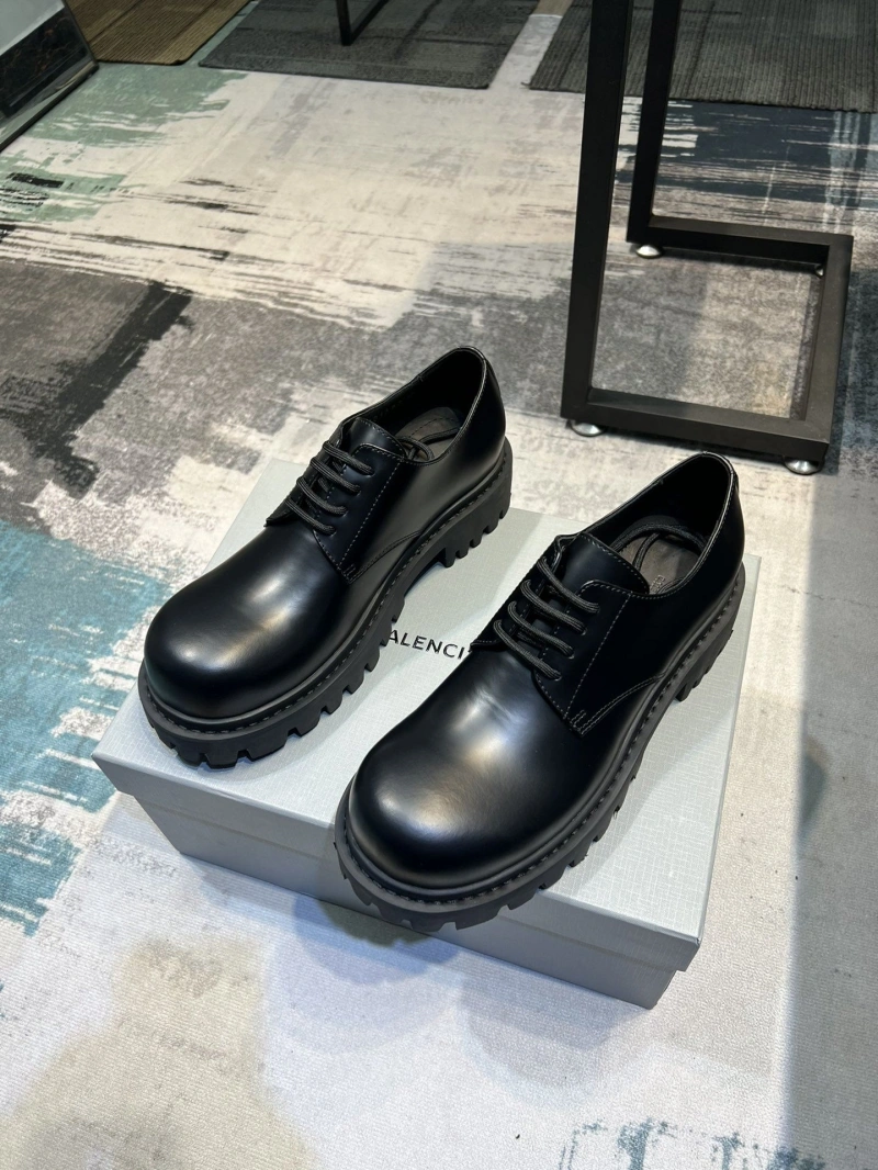 Breathable Bxlxnciaga Leather Shoes 110480