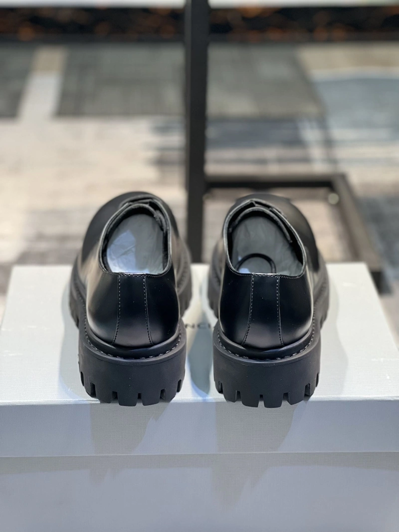 Breathable Bxlxnciaga Leather Shoes 110480