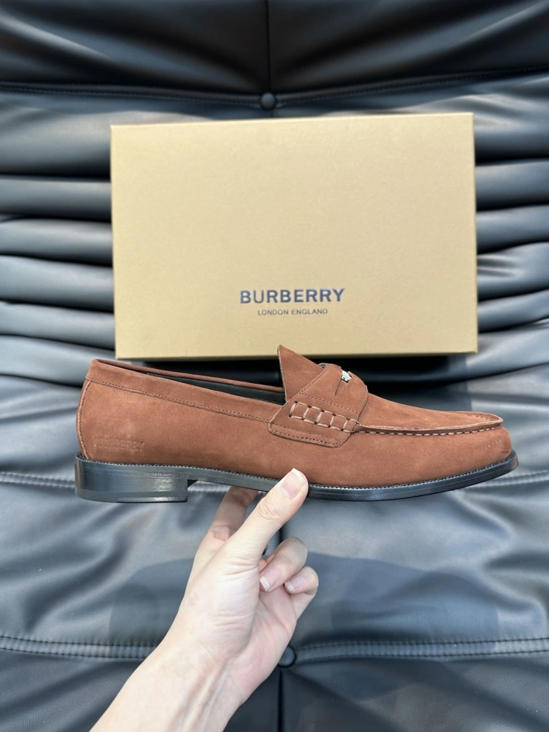 Durable Bxrbxrry Leather Shoes 115638