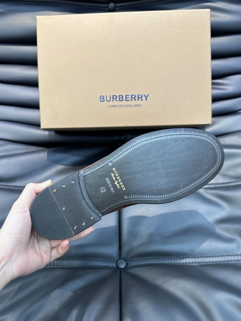 Durable Bxrbxrry Leather Shoes 115638