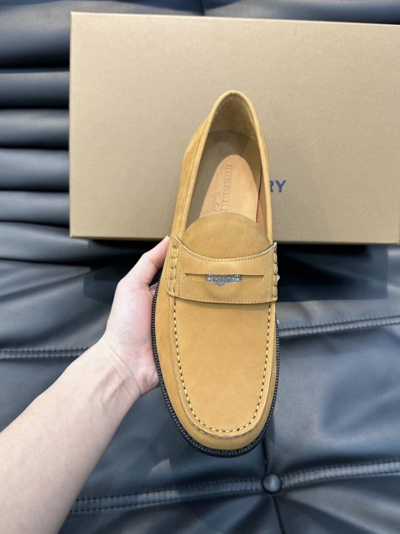 Comfortable Bxrbxrry Leather Shoes 115641