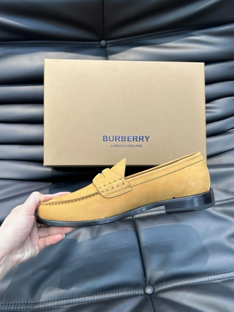 Comfortable Bxrbxrry Leather Shoes 115641