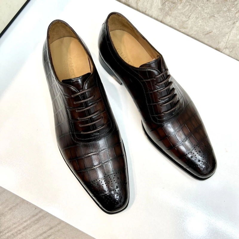 Durable Gxccx Leather Shoes 165882