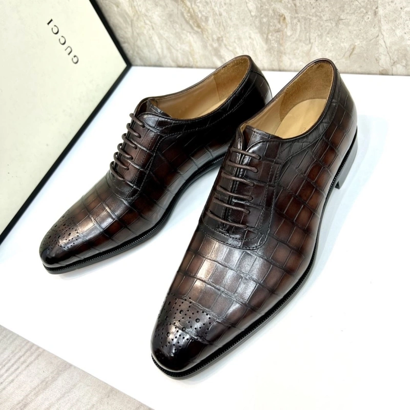 Durable Gxccx Leather Shoes 165882