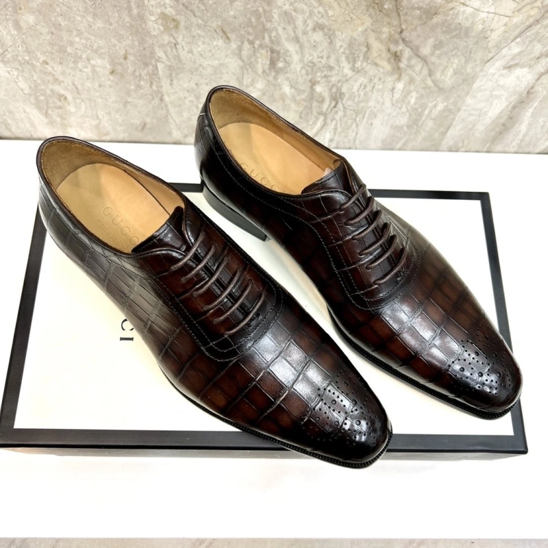 Durable Gxccx Leather Shoes 165882