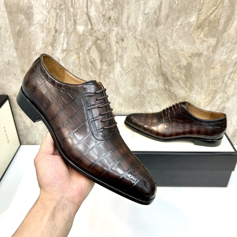 Durable Gxccx Leather Shoes 165882