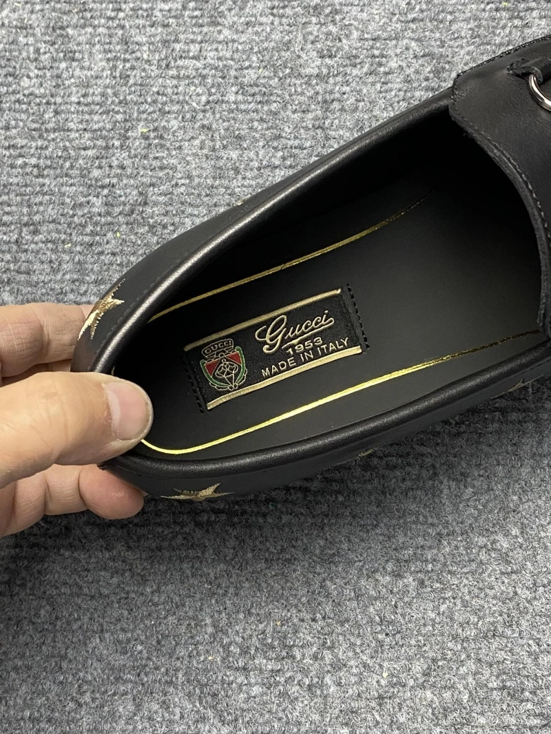 Trendy Gxccx Leather Shoes 165876