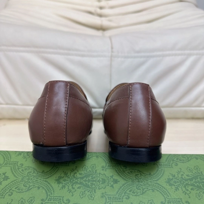 Trendy Gxccx Leather Shoes 165850
