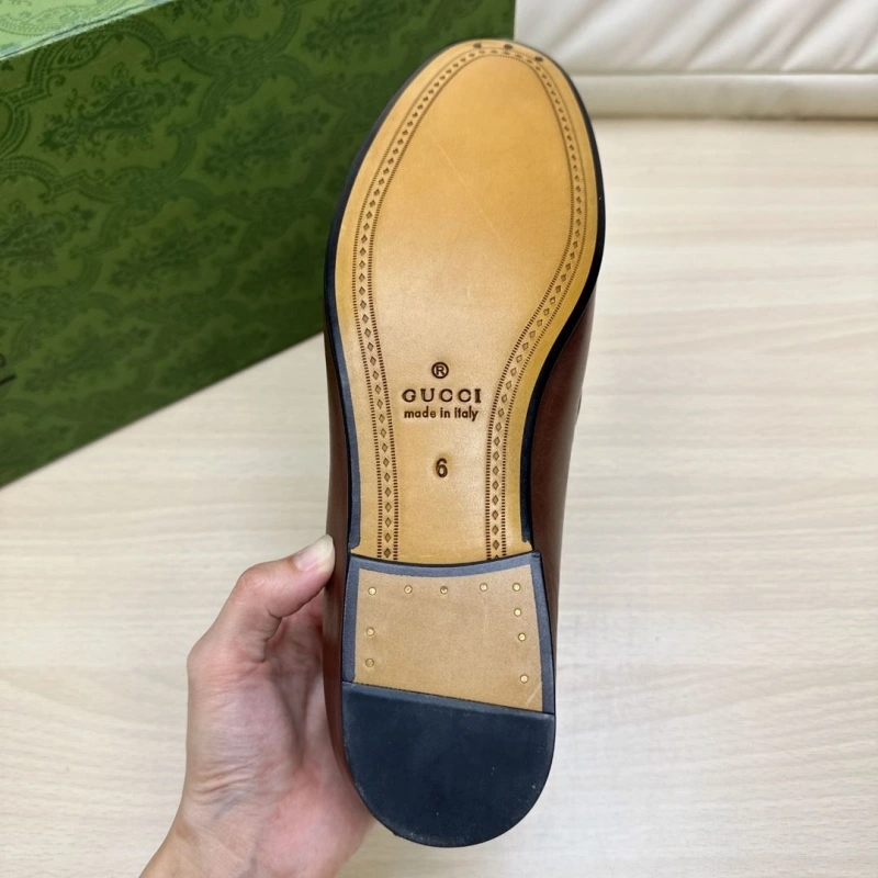 Trendy Gxccx Leather Shoes 165850