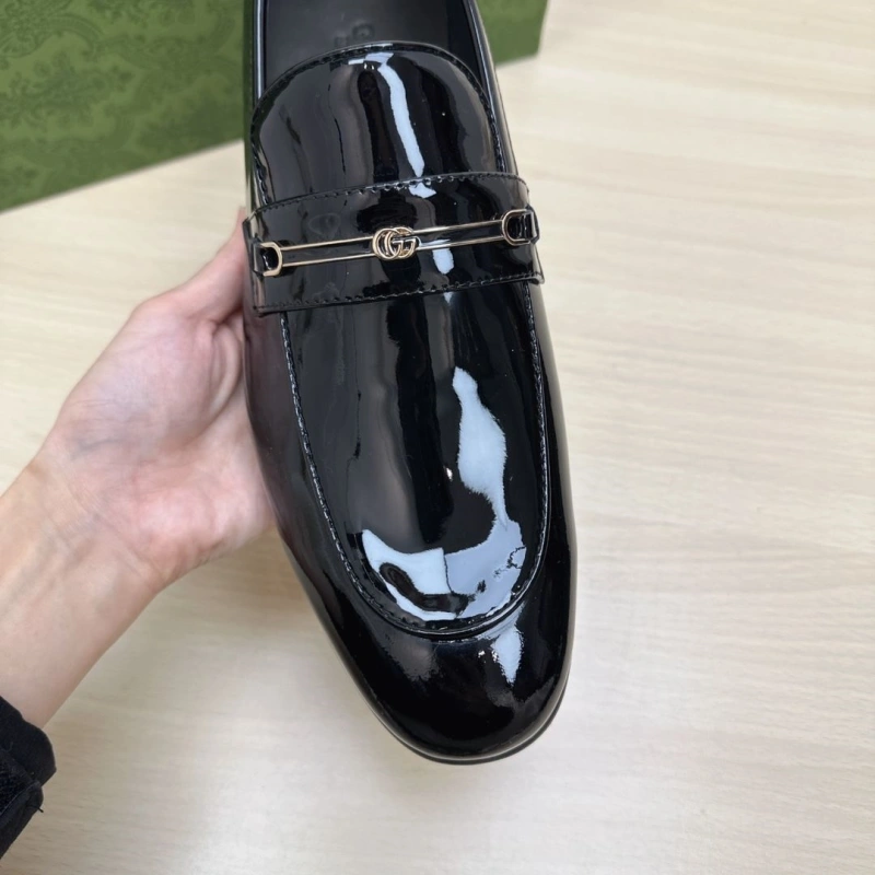 EyeCatching Gxccx Leather Shoes 165851