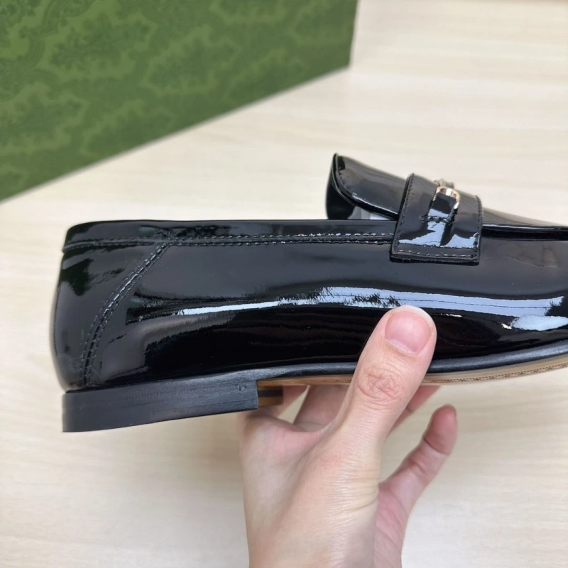 EyeCatching Gxccx Leather Shoes 165851