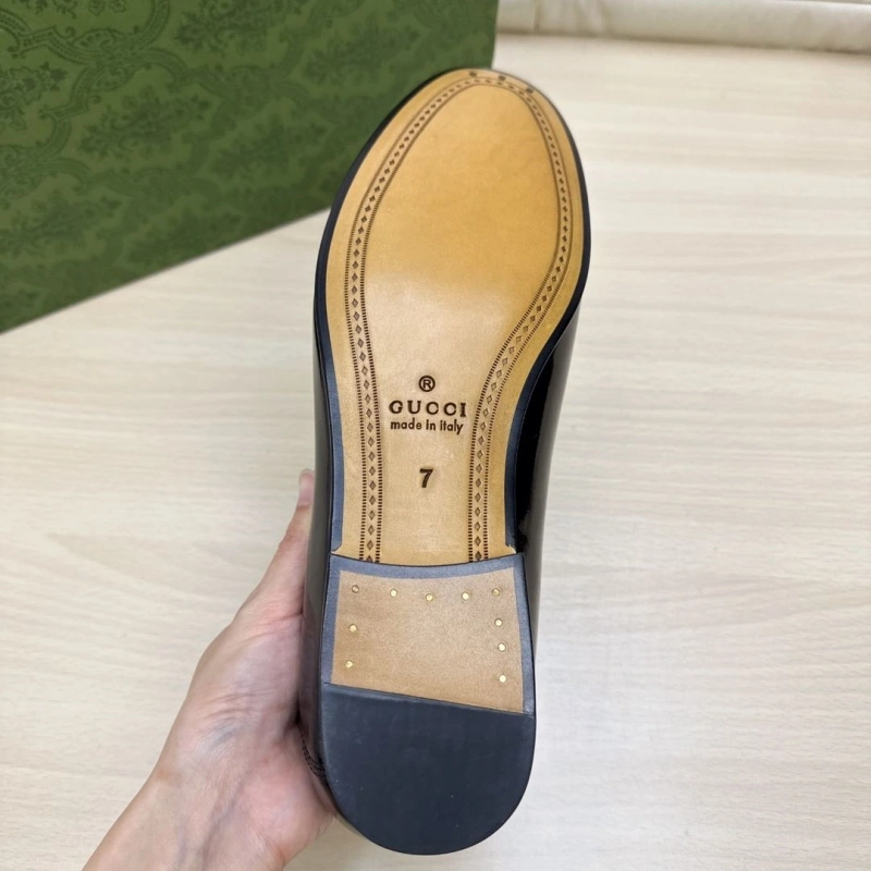 EyeCatching Gxccx Leather Shoes 165851