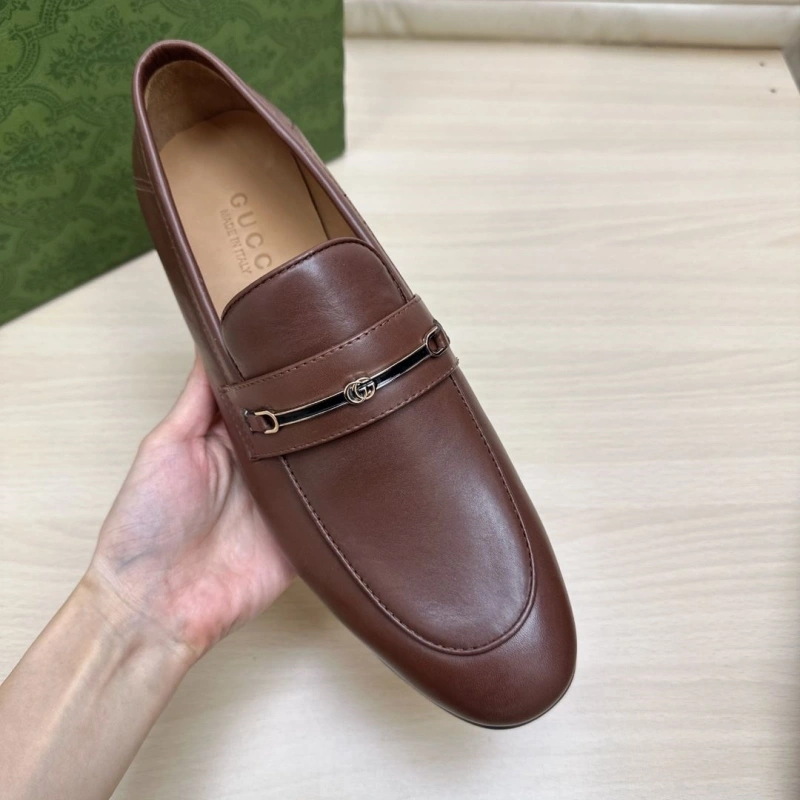 Durable Gxccx Leather Shoes 165856