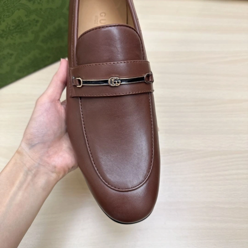 Durable Gxccx Leather Shoes 165856