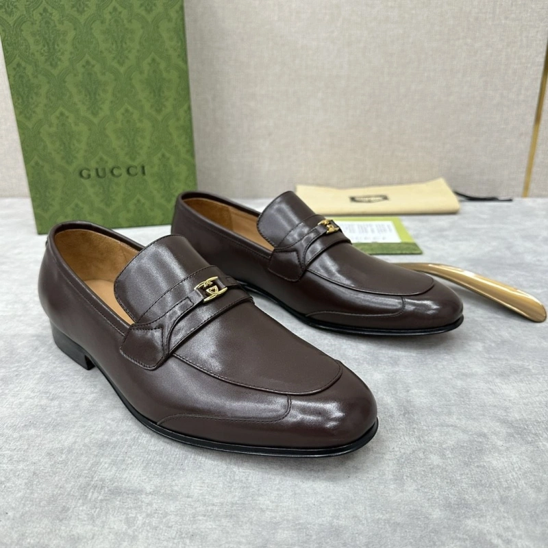 Flexible Gxccx Leather Shoes 165847