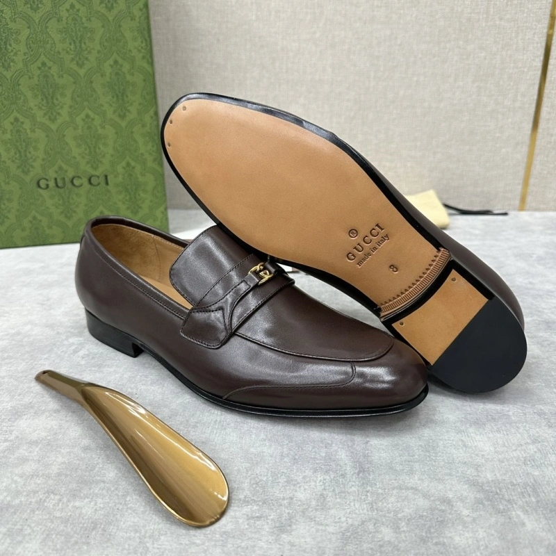 Flexible Gxccx Leather Shoes 165847