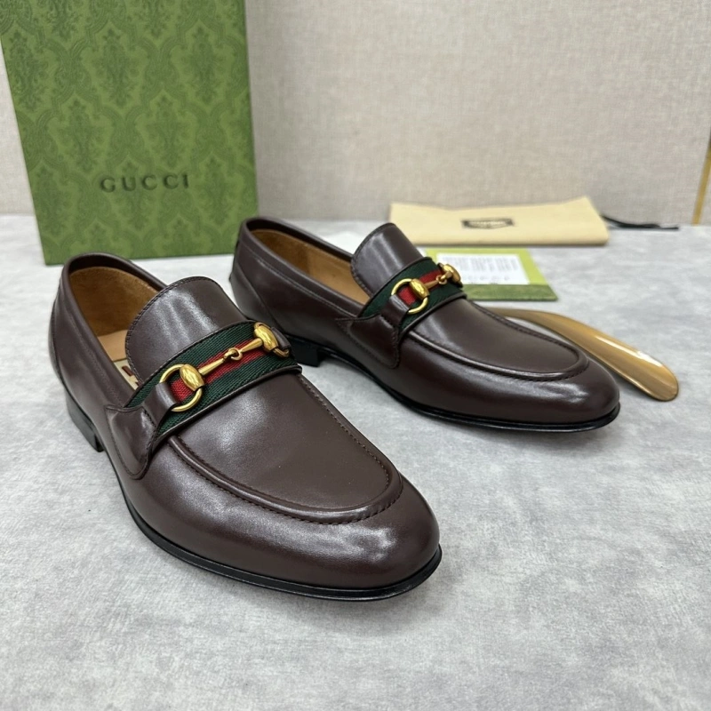 Vibrant Gxccx Leather Shoes 165815
