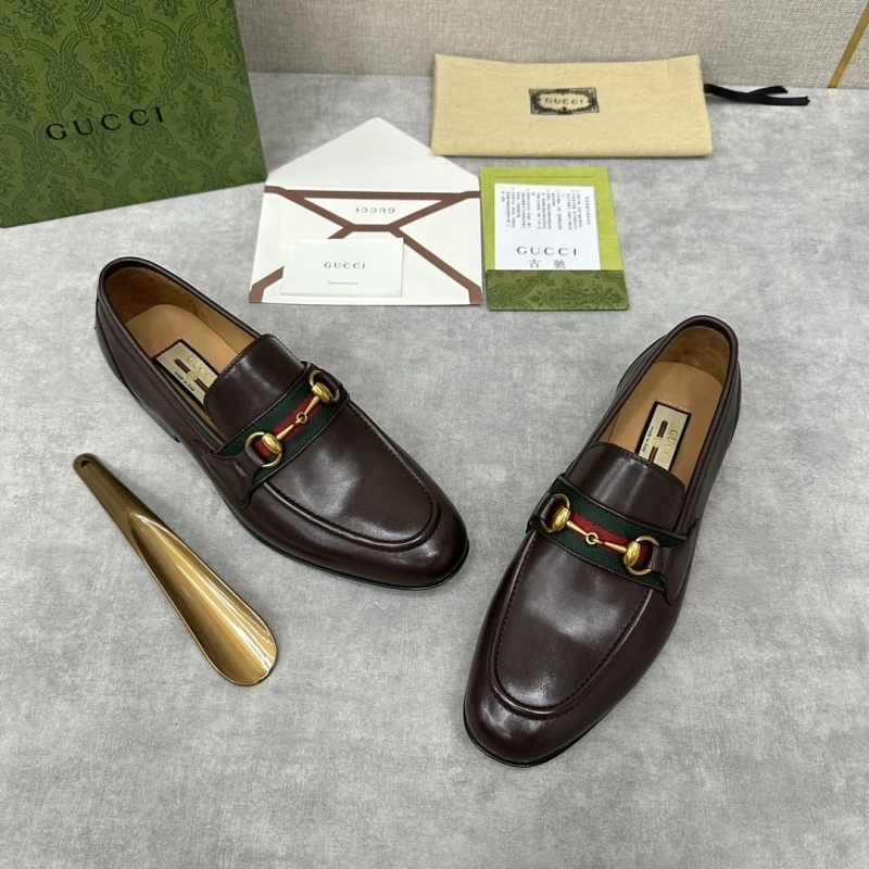 Vibrant Gxccx Leather Shoes 165815