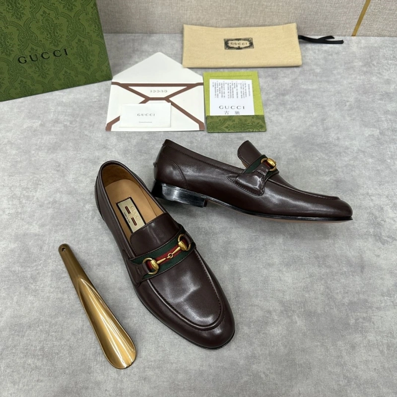Vibrant Gxccx Leather Shoes 165815