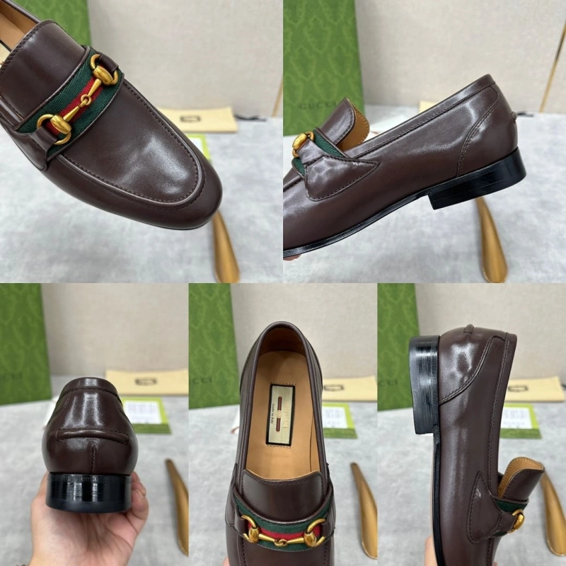 Vibrant Gxccx Leather Shoes 165815
