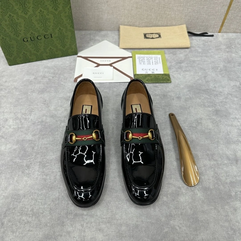 Trendy Gxccx Leather Shoes 165819
