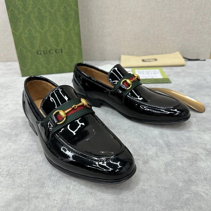 Trendy Gxccx Leather Shoes 165819