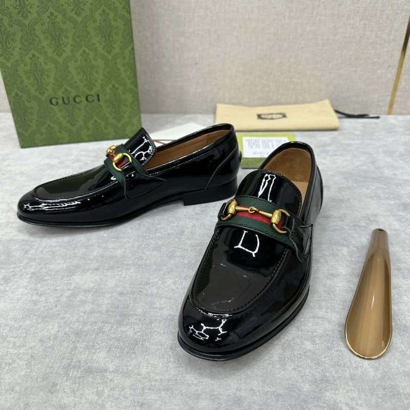 Trendy Gxccx Leather Shoes 165819