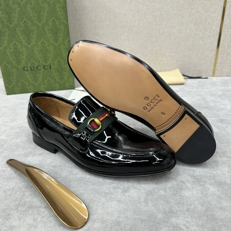 Trendy Gxccx Leather Shoes 165819
