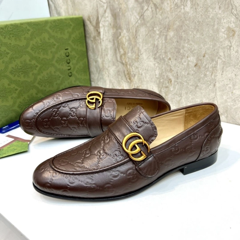 Flexible Gxccx Leather Shoes 165834