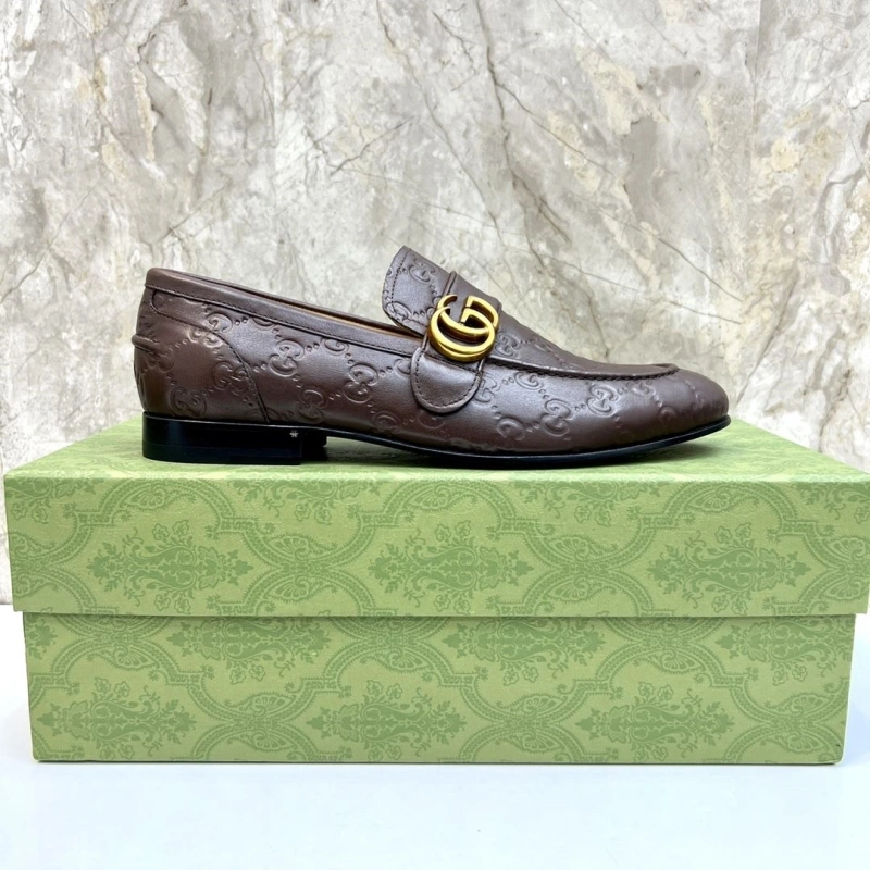 Flexible Gxccx Leather Shoes 165834