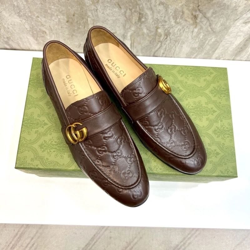 Flexible Gxccx Leather Shoes 165834