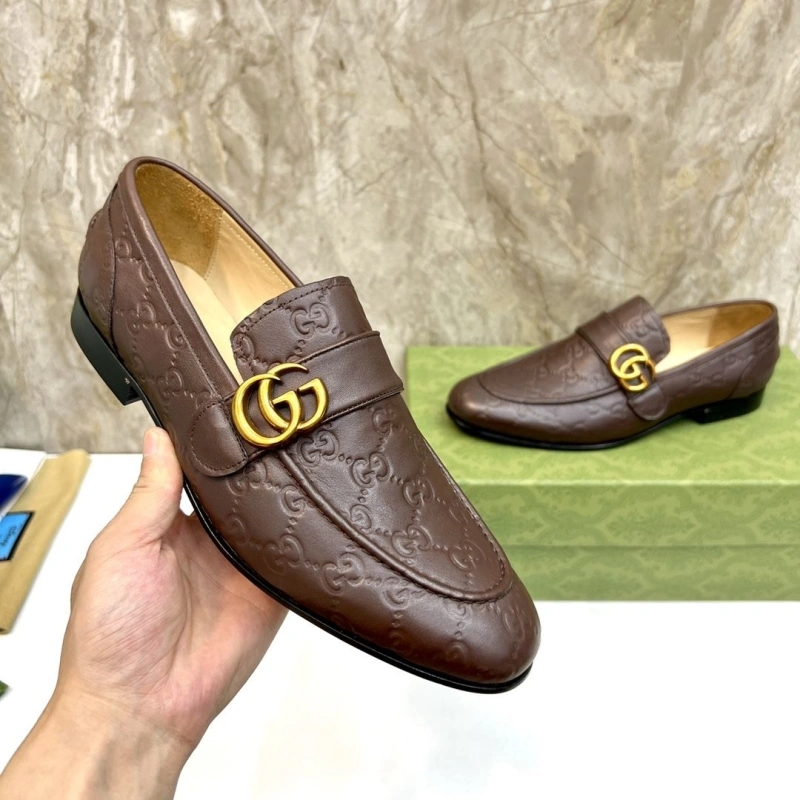 Flexible Gxccx Leather Shoes 165834