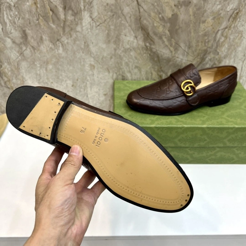Flexible Gxccx Leather Shoes 165834