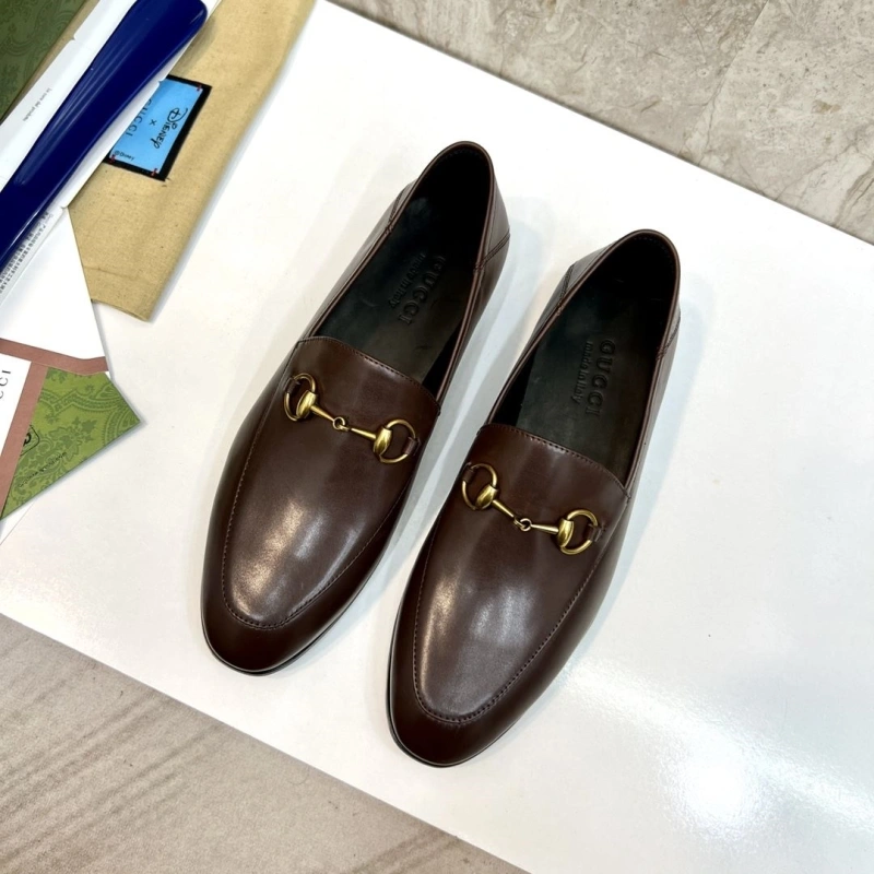 Fashionable Gxccx Leather Shoes 165827