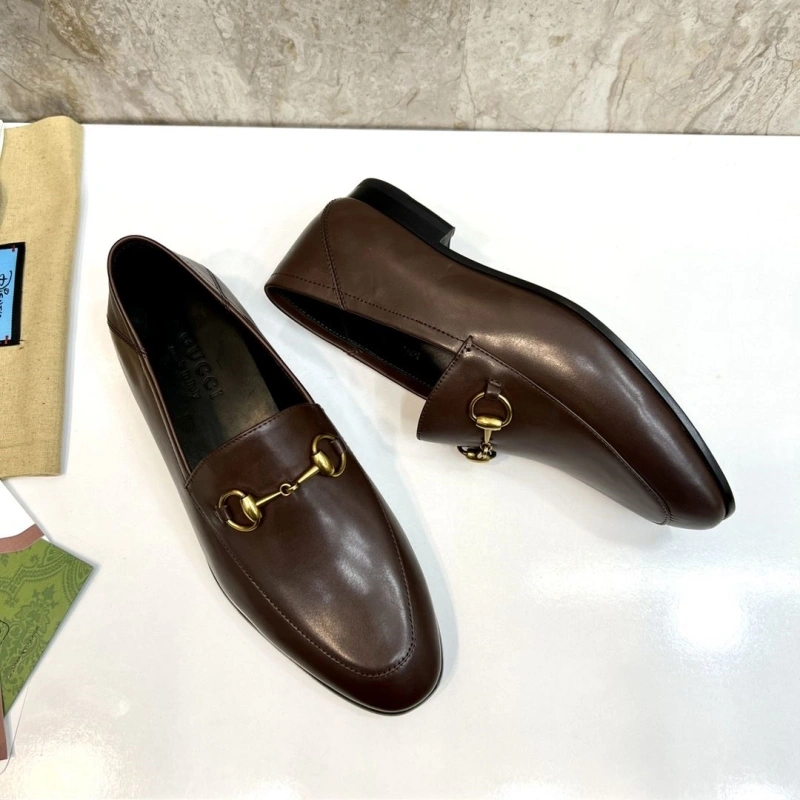 Fashionable Gxccx Leather Shoes 165827