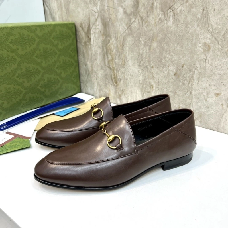 Fashionable Gxccx Leather Shoes 165827